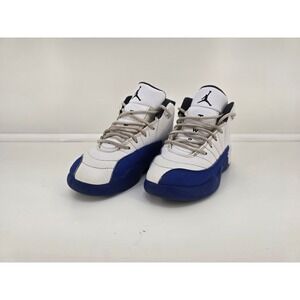 Nike Air Jordan 12 Retro PS Blueberry Game Royal White 151186-140 Size 12C